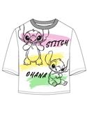 [67820894] CAMISETA CROP LILO BLANCA T.L