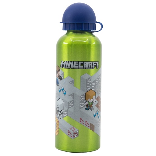 [33540460] BOTELLA MINECRAFT 530 ML.ALUM.
