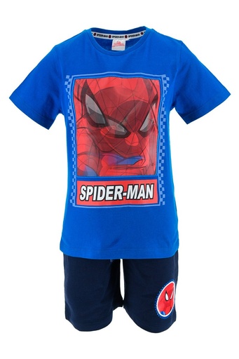[67887442] CONJUNTO SPIDERMAN AZUL T.3
