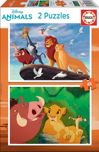 [04018629] PUZ.2x48 EL REY LEON