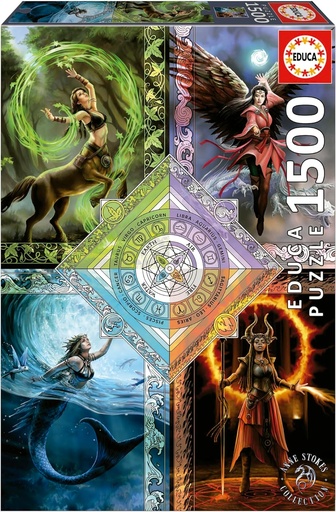 [04019941] PUZ.1500 ELEMENTAL MAGIC CHART