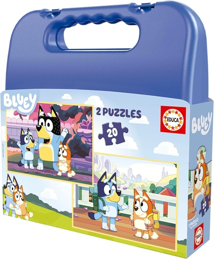 [04019966] PUZ.2x20 BLUEY (MALETA)