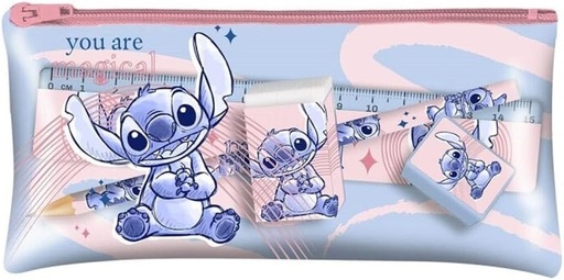 [12487731] SET PAPELERIA ESTUCHE STITCH