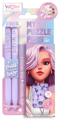 [12488302] BOLIGRAFOS PUZZLE WOW GEN.