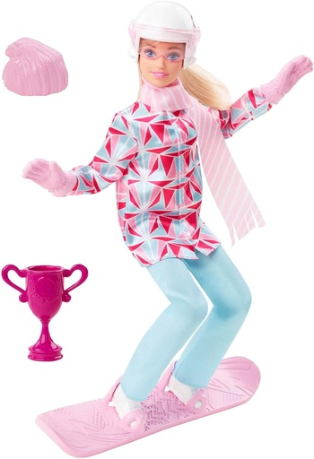 [24501563] BARBIE DEPORTISTA SNOWBOARD