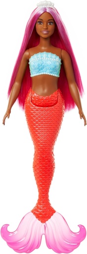 [24518370] BARBIE SIRENA COLA CORAL