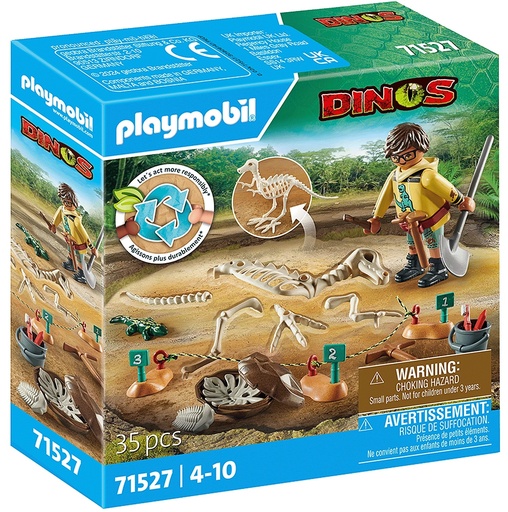 [30071527] EXCAVACION ESQUELETO DINOSAURIO