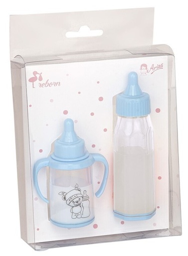 [39406093] BIBERONES AZUL (SET 2)