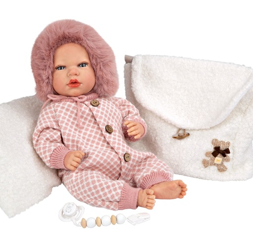 [39498168] REBORN MANUELA C/BOLSO+COJIN