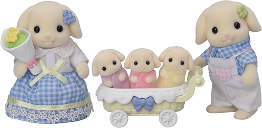 [42805735] FAMILIA CONEJO FLOR
