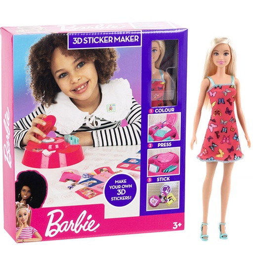 [48308323] CREADOR STICKERS 3D BARBIE