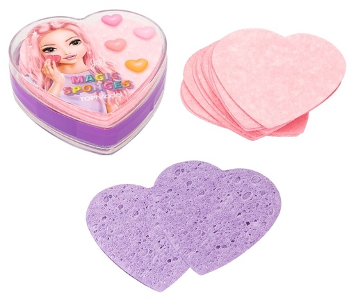 [50212822] ESPONJAS MAGICAS CORAZON BEAUTY & ME TOP MODEL