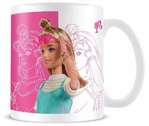 [58227844] TAZA BARBIE GIRL 315 ML.