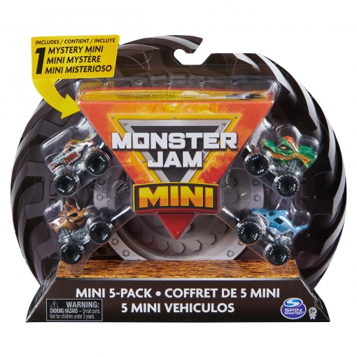 [62746494] MONSTER JAM MINI PACK 5
