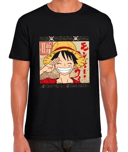 [64971712] CAMISETA ONE PIECE LUFFY SAL. S