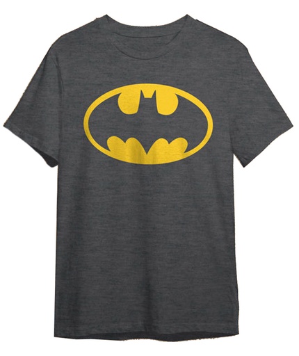 [64973963] CAMISETA BATMAN LOGO NEGRO T.S