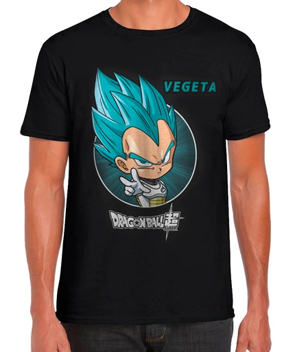 [64977568] CAMISETA VEGETA NEGRA T.L