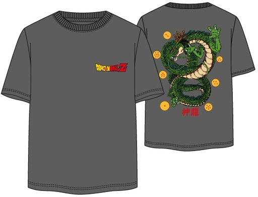 [67808484] CAMISETA DRAGON BALL GRIS T.L